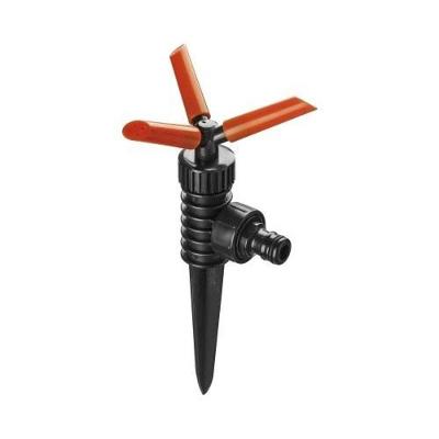 Irrigador de Jardim 3 Pontas Base Espiga 10m Diâmetro com Giro 360° Leve e Resistente Herc