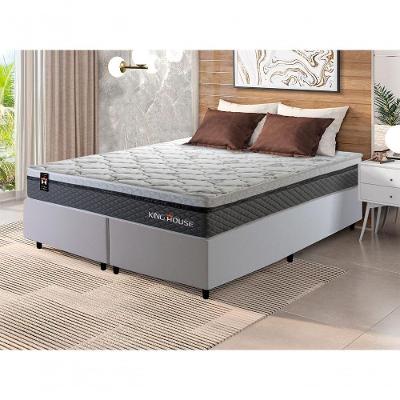 Cama Box Benton Molas Ensacadas Queen 158x198 King House