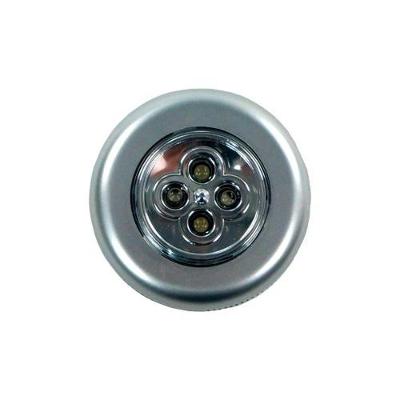 Luminária LED LUMINA 4 LEDS com Quatro Leds de Alta Potência Prata Dtools