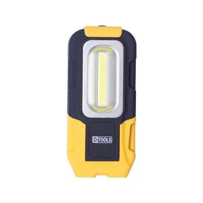 Lanterna Portátil Led com Imã para Fixação e Gancho Emborrachada Dtools