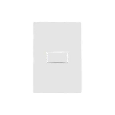 Interruptor Simples Linha I9 10A para Ambientes Internos com Acabamento Sofisticado Branco Ilumi