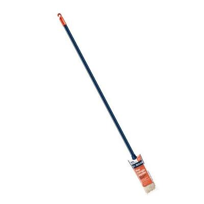 Esfregão Mop Algodão 100% com Cabo 120CM Azul para Limpeza de Janelas Pisos e Paredes Atlas