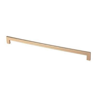 Puxador Alça Zen Design Versalhes para Móveis Distância Entre Furos 320MM Dourado Matte