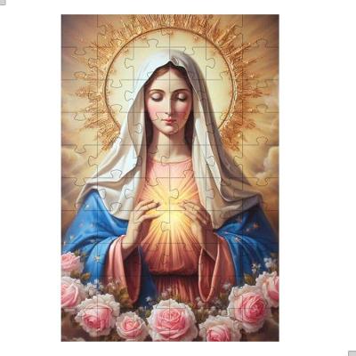 Quebra-cabeça Nossa Senhora da Esperança de 60 Peças Indicado para Idosos Atividade Relaxante