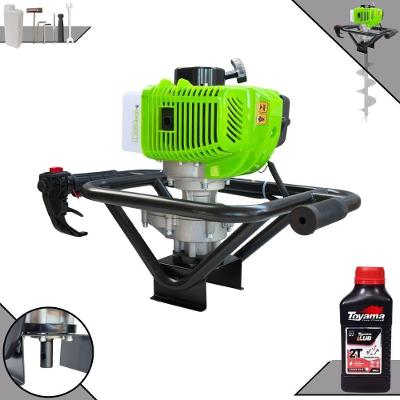 Perfurador de Solo MPS52 à Gasolina 2T 52CC 1,8HP com Óleo 2T 500ML Toyama Menegotti