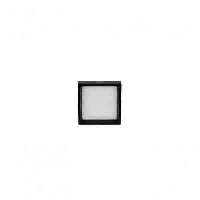Plafon de Sobrepor Deep STH20903PO-40 18W 4000K Recuado Preto Stella