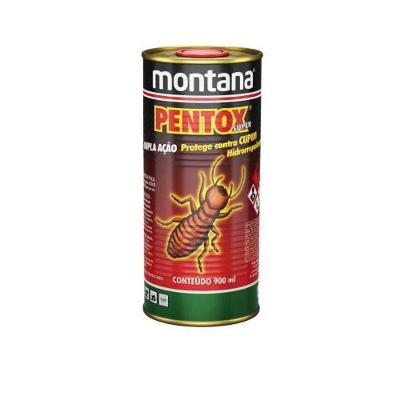 Imunizante para Madeira Pentox Cupim Marrom 900ML Dupla Ação Baixo Odor Marrom Montana Universo