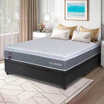 Cama Box Baú Luanda Espuma D28 Casal 138x188 King House