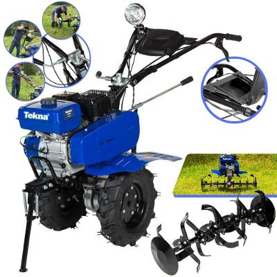 Motocultivador TK90R 7HP 212CC com 24 Lâminas Cultivadoras e Transmissão com 3 Marchas Tekna