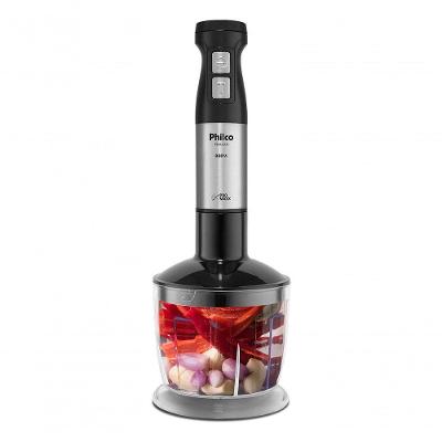 Mixer 3 em 1 com Processador Modelo PMX2000 800W Preto Inox 110V