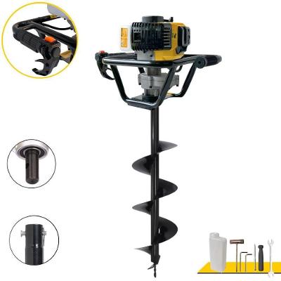 Perfurador de Solo PSL517 51,7CC 1,8HP com Broca 80X20CM Amarelo Lynus