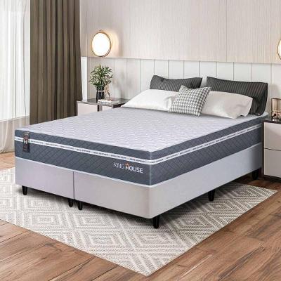 Cama Box Cairo Molas Ensacadas Queen 158x198 King House