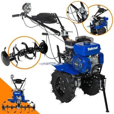 Motocultivador TK90R Gasolina 4 Tempos 7HP 212CC com 24 Lâminas Cultivadoras Tekna
