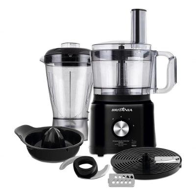 Multiprocessador All In One BMP900P 3 em 1 com 2 Velocidades e 900W para Receitas Variadas 110V