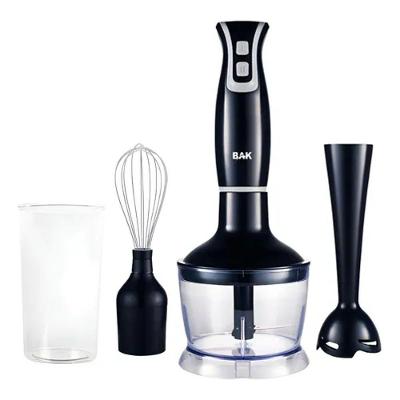 Mixer 3 em 1 Portátil Bak Portatil 250W Batedor Potente Triturador Preto 110V