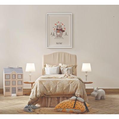 Quadro Decorativo Infantil o Cheiro do Outono Retangular 20x30CM Preto