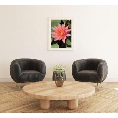 Quadro Decorativo Pétalas Que Sussurram Retangular 30x40CM Preto