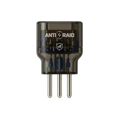 Plugue de Tomada Protetor DPS Survivor Proteção Contra Surtos Elétricos Preto Gshield