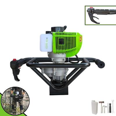 Perfurador de Solo MPS52 à Gasolina 2T 52CC 1,8HP Alto Torque Menegotti