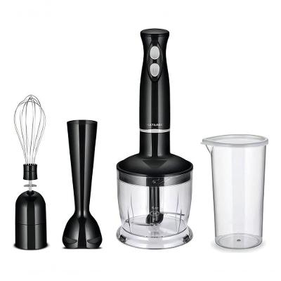 Mixer 3 em 1 Kit com Mixer, Processador e Batedor Potente Funcional 350W Portátil para Cozinha 220V