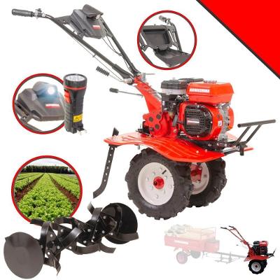 Motocultivador MCG 780-A Motor a Gasolina 4 Tempos 7HP 212CC com 24 Lâminas Cultivadoras Vermelho