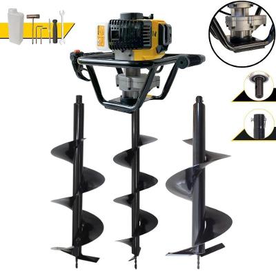 Perfurador de Solo PSL517 à Gasolina 51,7CC 1,8HP com Brocas 80X20CM e 80X25CM Lynus