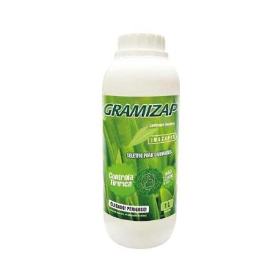 Herbicida Seletivo para Gramados Gramizap Imazapir 1L Elimina Tiririca Roseta e Trevo Citromax