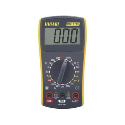 Multímetro Digital Hikari Hm1100 Amarelo-cinza
