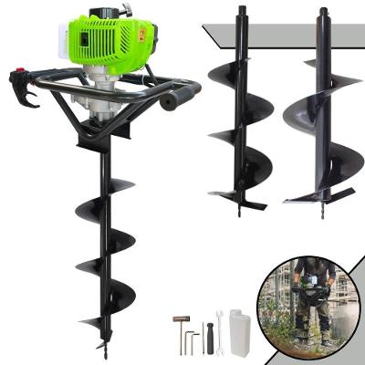 Perfurador de Solo MPS52 52CC 1,8HP com Brocas 80x20 e 80x25 Menegotti