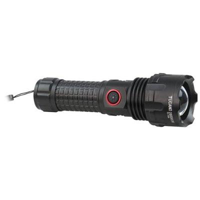 Lanterna TC-TX88 Recarregável com Bateria 6800MAH e Modos de Iluminação Preto Tucano
