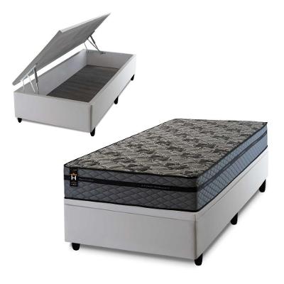 Cama Box Baú Montreal 96x203 com Molas Ensacadas King House