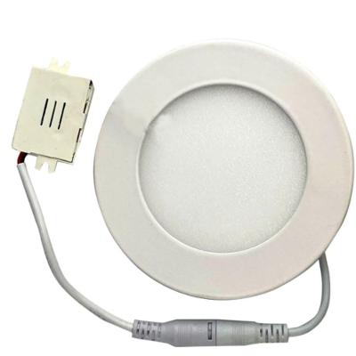 Plafon Painel de LED Redondo de Embutir GT6768-6500-6 6W 6500K Branco Frio Lorben