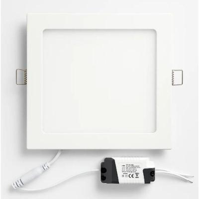 Plafon Painel de LED GT6769-3000-18 22CM 18W 3000K Ultrafino Branco Lorben