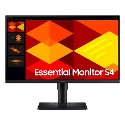 Monitor Essential S4 24" Full HD IPS 100HZ com Ajuste de Altura e Pivot Preto