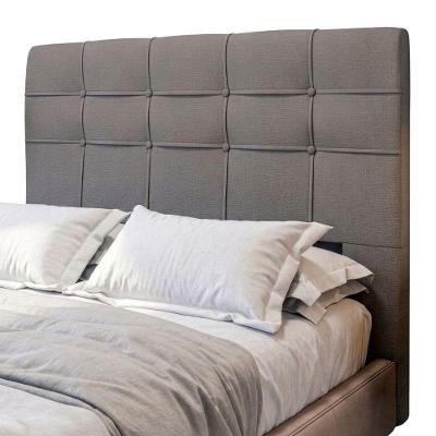Cabeceira Estofada Para Cama Box Casal Hawai 1,40m Mascavo