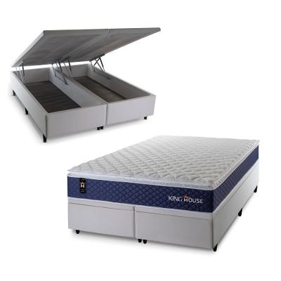 Cama Box Baú Lagras com Molas Ensacadas 193x203 King House