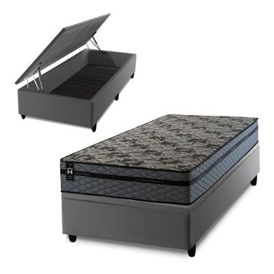 Cama Box Baú Montreal 88x188 com Molas Ensacadas King House