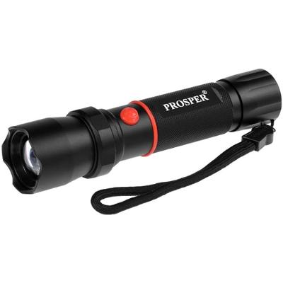 Lanterna LED Recarregável P-1004 7500W Resistente à Água Preto Prosper Distribuidora