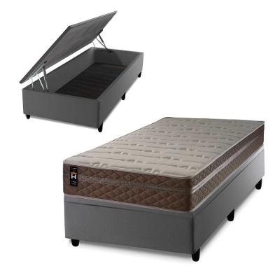 Cama Box Baú Georgia 96x203 com Molas Ensacadas King House
