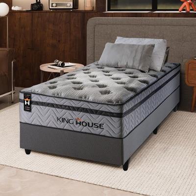 Cama Box Magnético Bali Relax Solteirão 96x203 King House