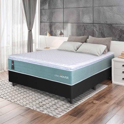 Cama Box Lagos Molas Ensacadas Casal 138x188 King House