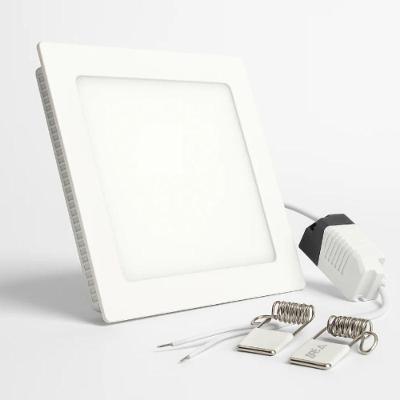 Plafon Painel de LED GT6769-6500-18 18W 6500K Quadrado 22 cm Bivolt Branco Lorben