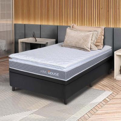 Cama Box Baú Durban Espuma D28 Solteirão 96x203 King House