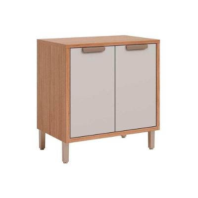 Balcão Divina 2 Portas MDF 80cm Off White