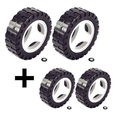 Kit de Rodas para Cortador de Grama CE35P com 2 Dianteiras 140MM e 2 Traseiras 170MM Tramontina