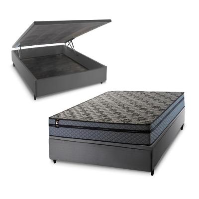 Cama Box Baú Montreal 138x188 com Molas Ensacadas King House