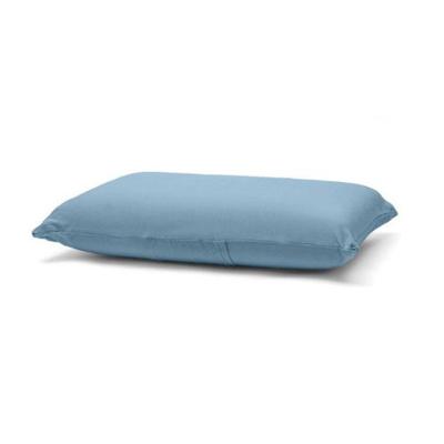 Fronha Basic Lisa 45CMx70CM para Travesseiro em Malha 100% Algodão Azul Jeans