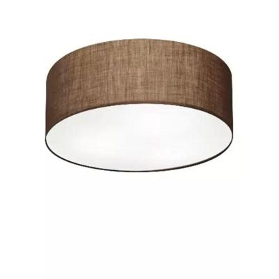 Plafon de Teto Md-3005 com Cúpula em Tecido Cilíndrico Resistente à Maresia Café Vivare Brasil