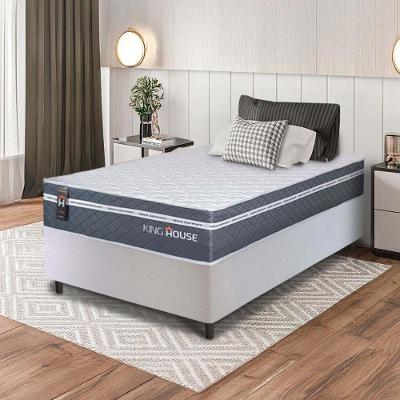 Cama Box Cairo Molas Ensacadas Solteiro 88x188 King House