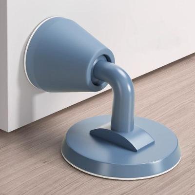 Trava de Porta Kit Adesivo com Fixação Plástica Durável Cinza OEM